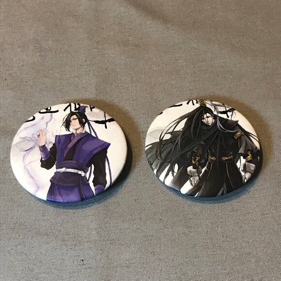 Mo Dao Zu Shi The Master of Diabolism Japanese Anime Pins - Picture 1 of 5